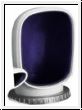 Windhutze 280mm H�he mit Alu-Drehsockel