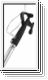 Pick-up hook with aluminium hook