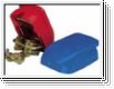 Battery clamps with fast seal