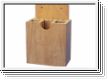 Teak utensil holder